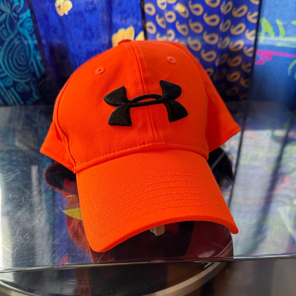 Under Armour Men's Bright Orange Cap
